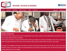Tablet Screenshot of nickdelschools.com